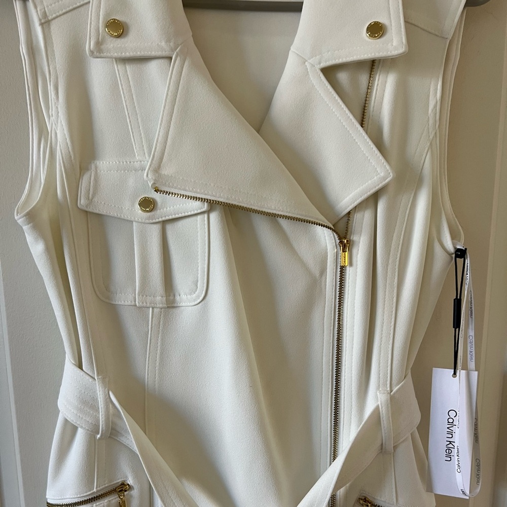 Calvin Klein White Dress
